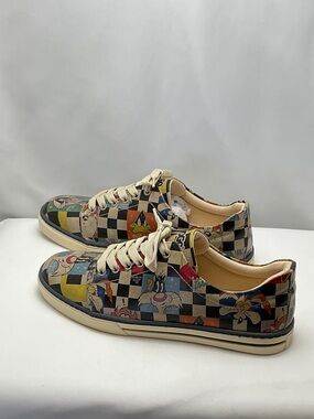 DOGOS Women’s Vegan Leather Looney Tunes/Warner Bros Sneakers - Multicolor #0281